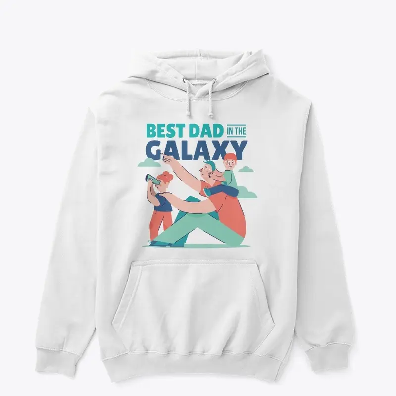 Best Dad In Galaxy Hoodie